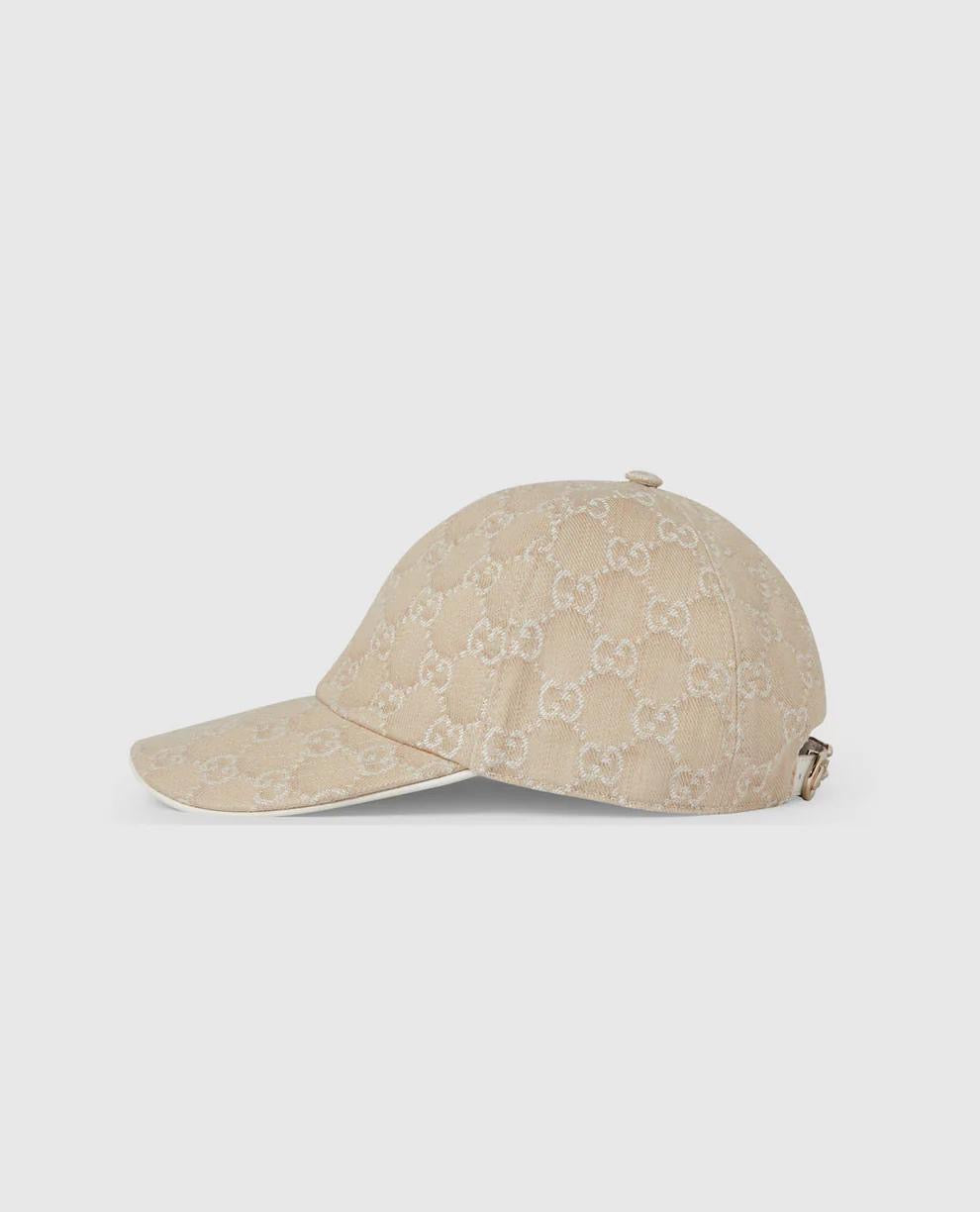 Casquette GG beige