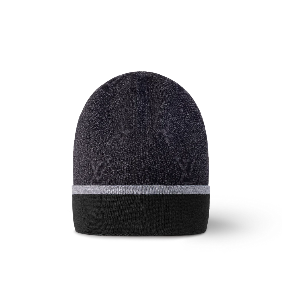 Bonnet Monogramme LV noir