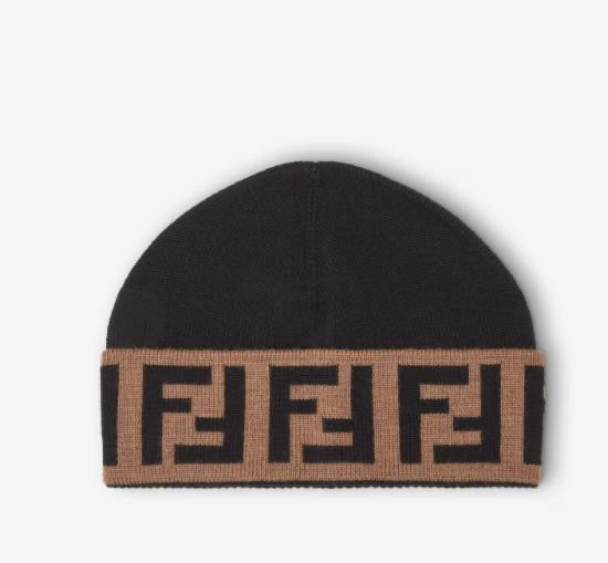 Bonnet FJ Noir marron