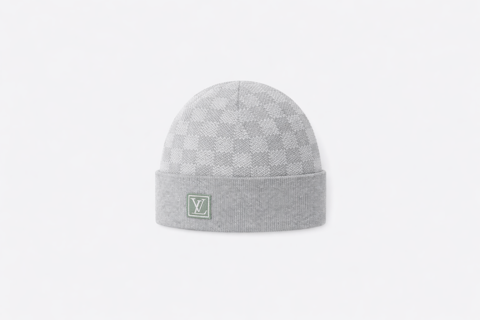 Ancien bonnet Lv en damier