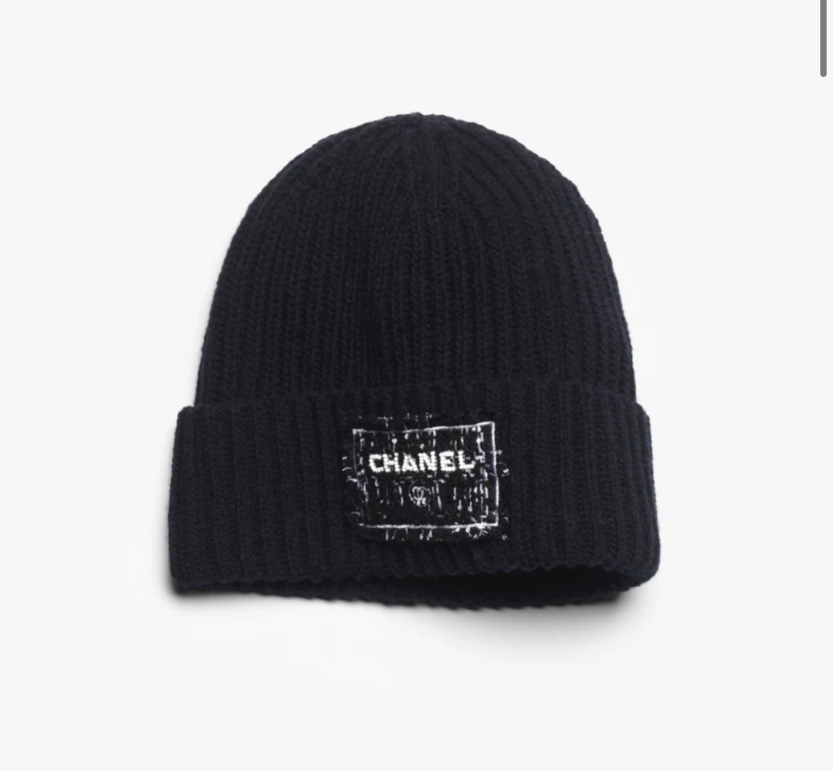 Bonnet CHNL Noir