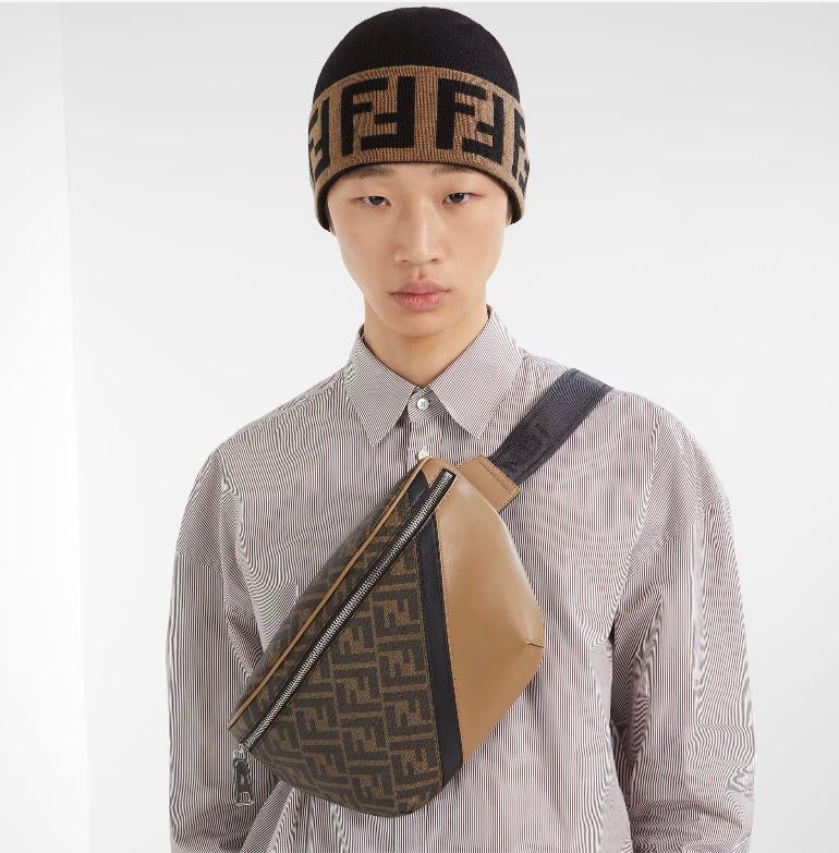 Bonnet FJ Noir marron