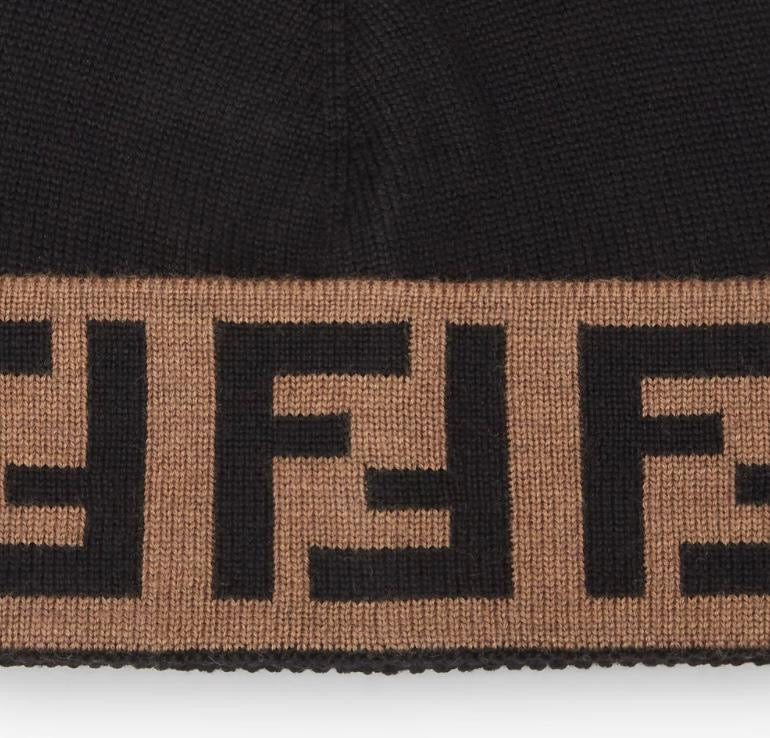 Bonnet FJ Noir marron