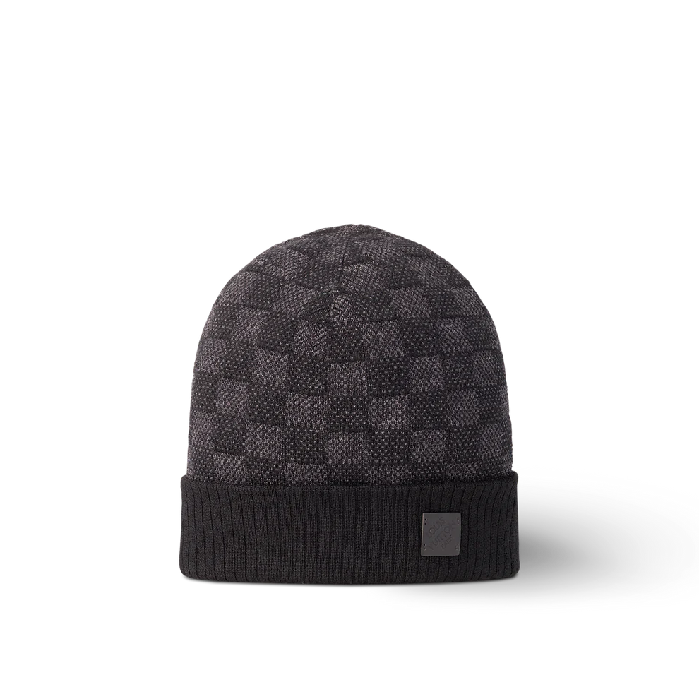 Bonnet en Damier LV Noir