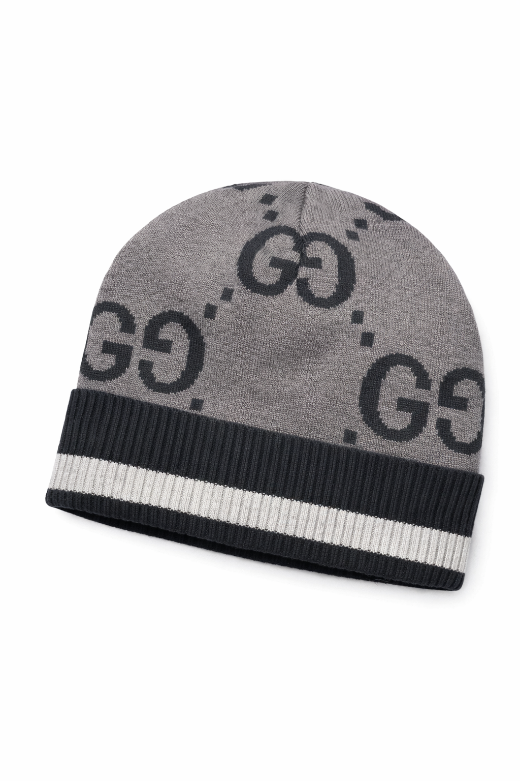 Bonnet GG gris